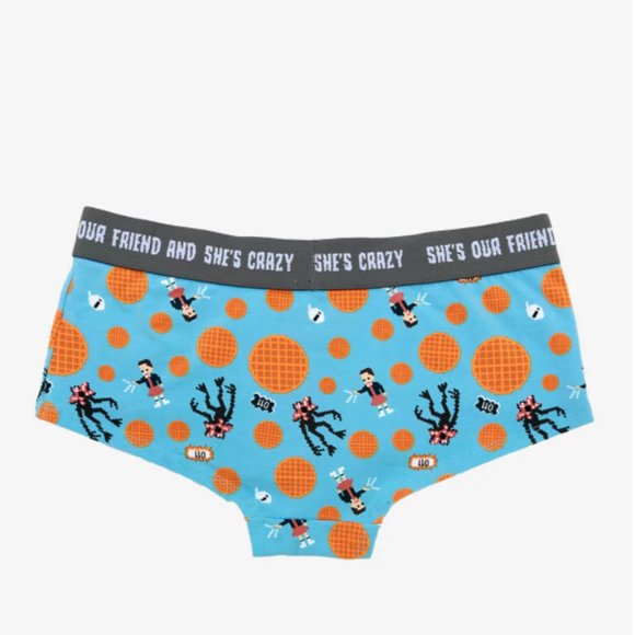 Stranger Things 8-Bit Eleven Waffles Hipster Panty - Picture 2 of 6